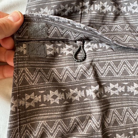 Far West Men's Aztec Swim Trunks Board Shorts Gray Size 2XL Tribal Mesh Brief - Picture 5 of 15